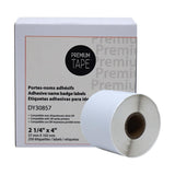 Dymo 30857 Étiquettes de noms, rouleau de 250