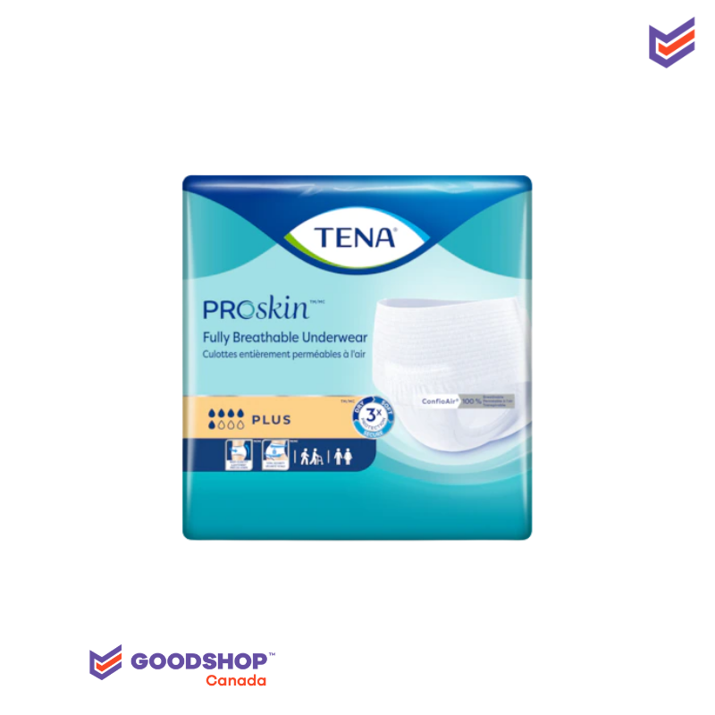 Culottes Unisex - TENA ProSkinMC - absorption Plus - Entièrement respirante