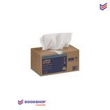 Papier essuie-tout blanc Basic Tork 2 plis avec boîte dispensatrice pratique, 18 boites