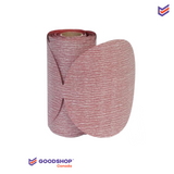 6" Grain 180 rouleau de disques collés (PSA) Premier Red Dri-Lube